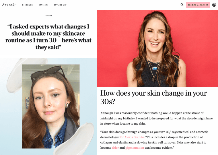The Best Skincare Routine For Your 30s