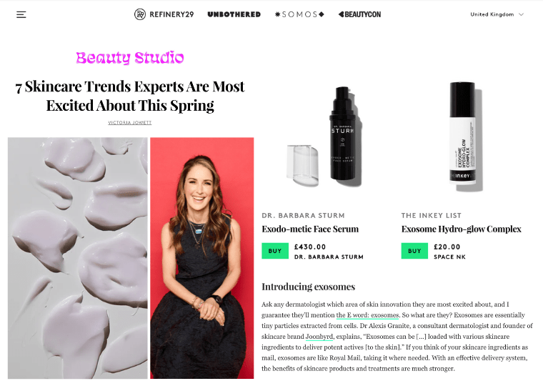 7 Skincare Trends Experts Are Most Excited About This Spring